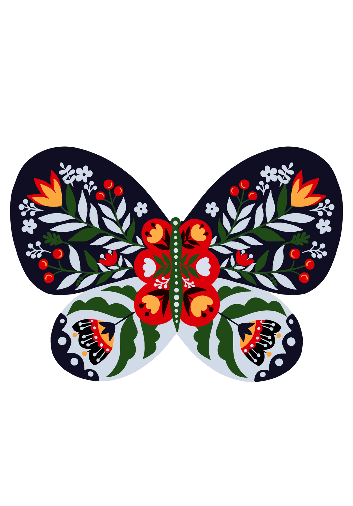 Butterfly Knitted Sweater Vest