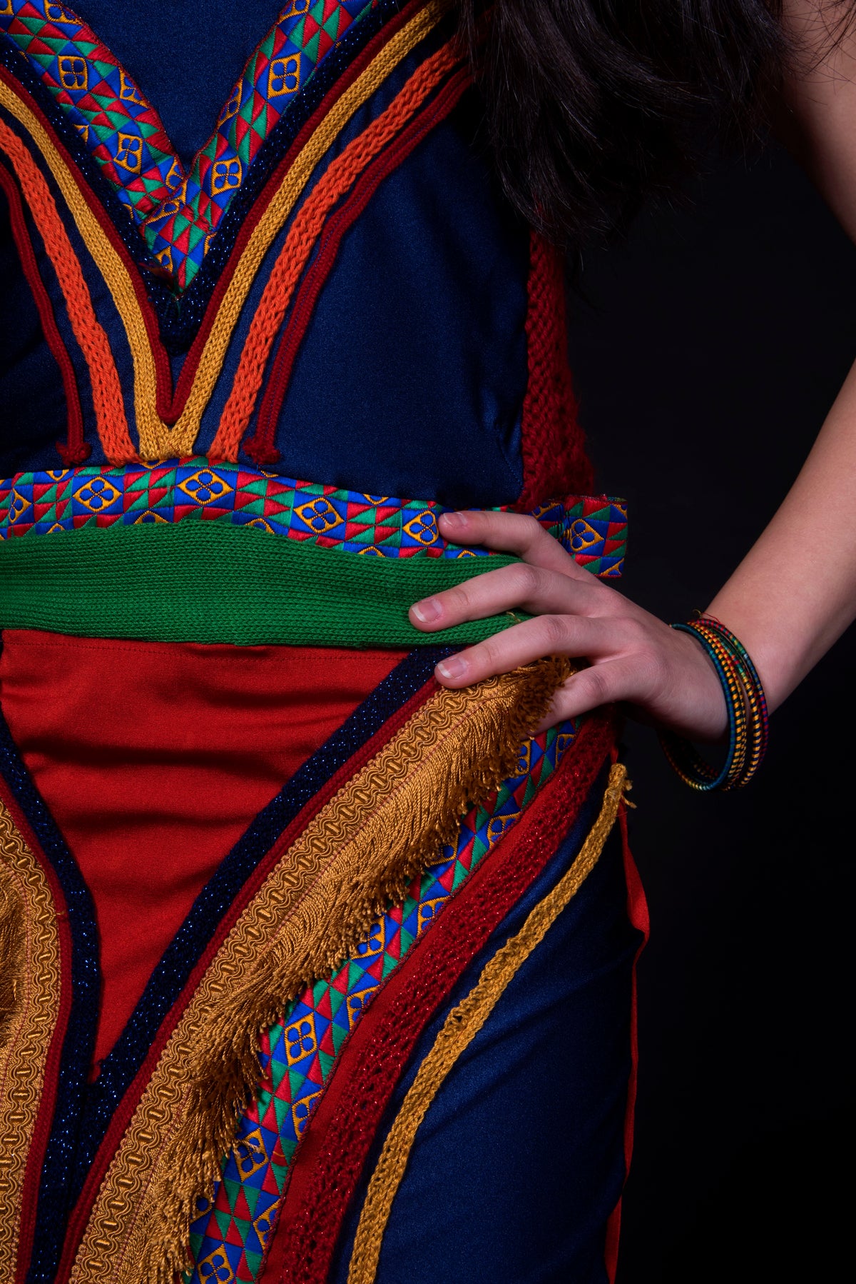 Rangoli Dress- The Kalakari Collection