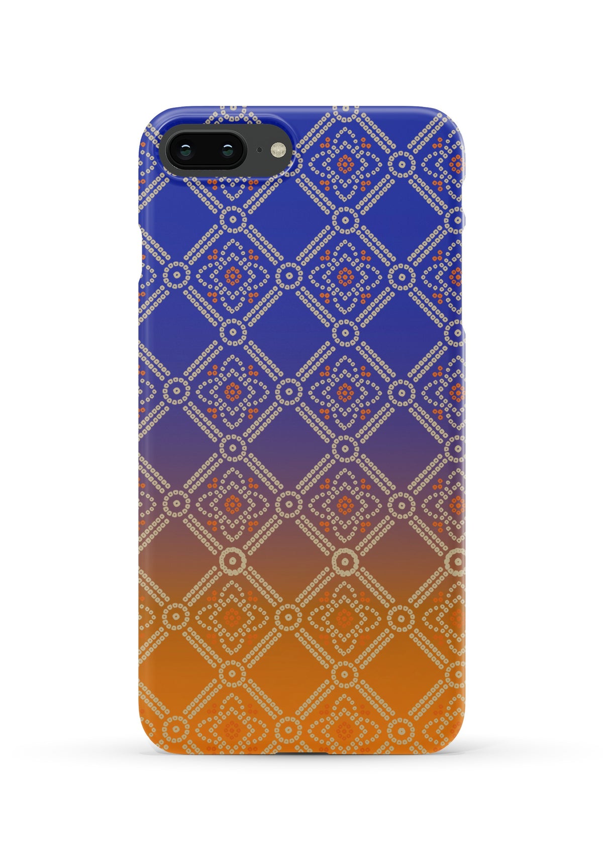 Blue Ombre Bhandani Phone Case