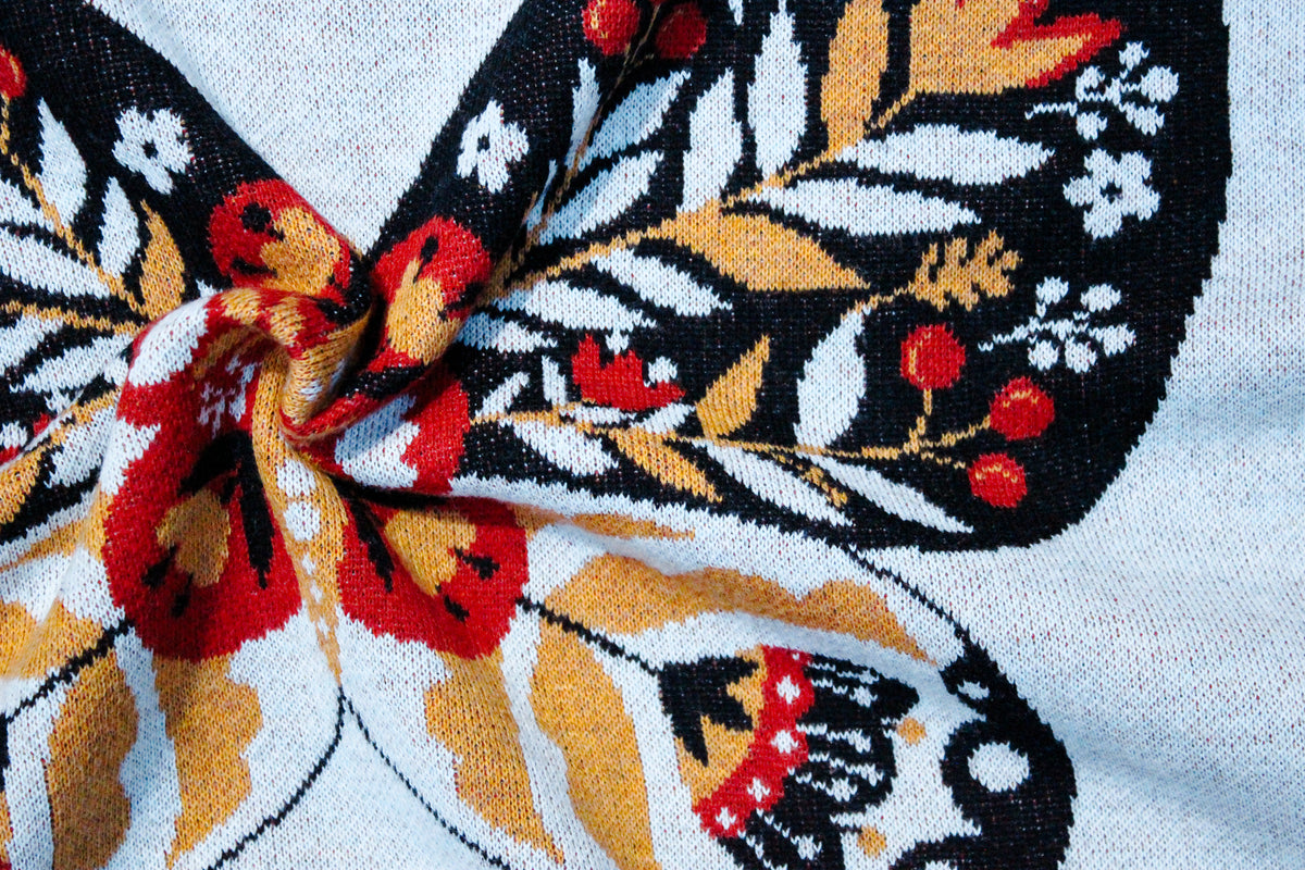 Butterfly Knitted Longsleeve Crewneck